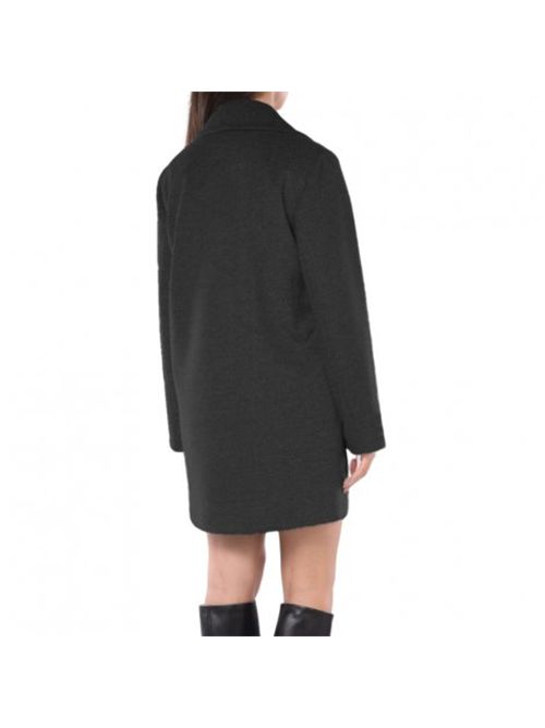 coat woman black KAOS | QIJMR006/0001